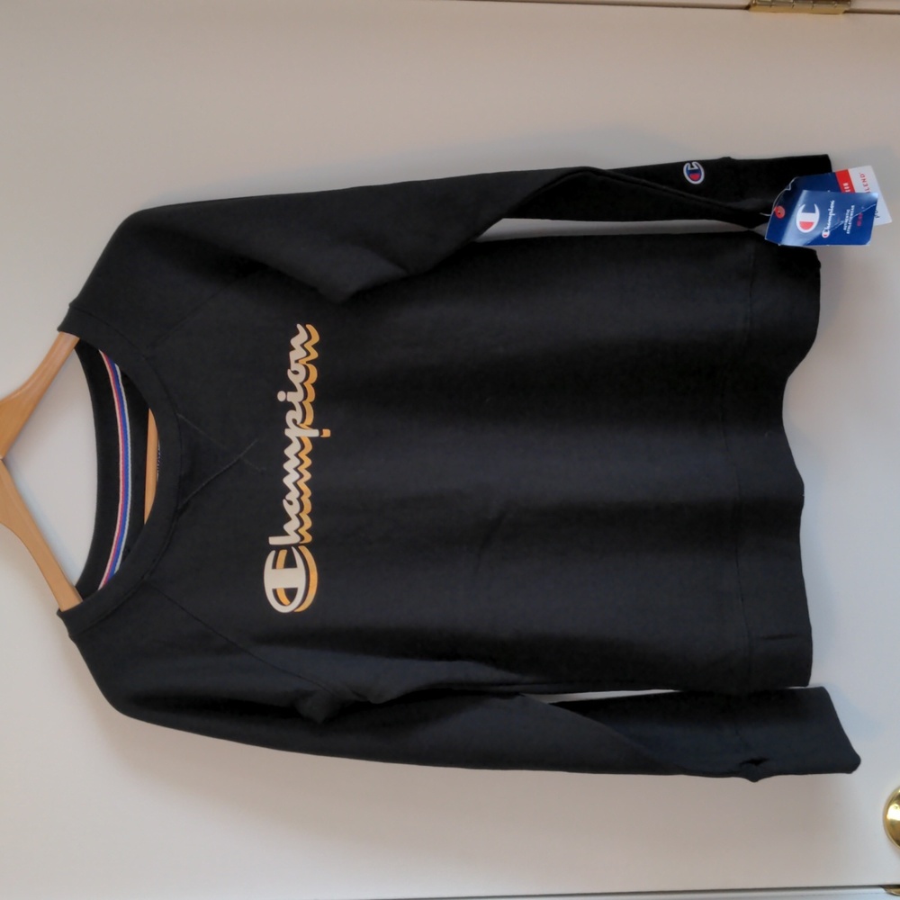 🏷️ NWT Champion Powerblend Crew Neck Sweatshirt Size Small